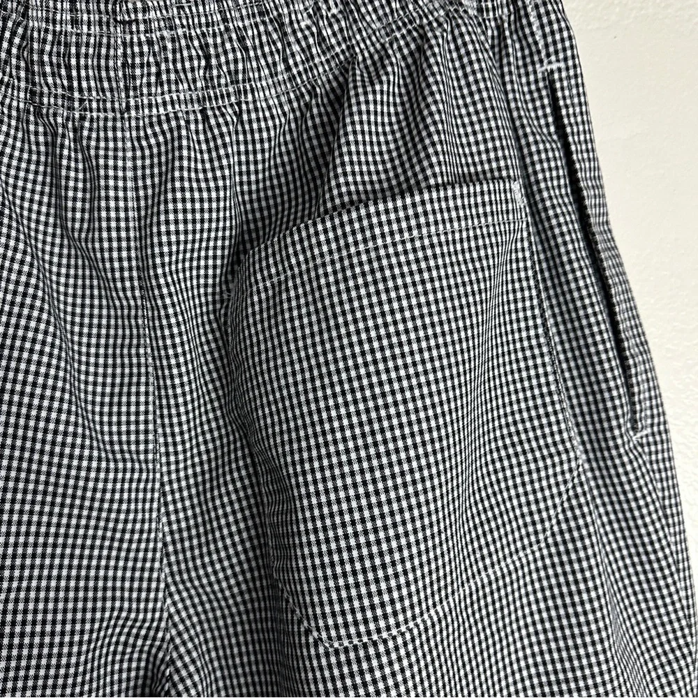 Black White Pants Design Unisex